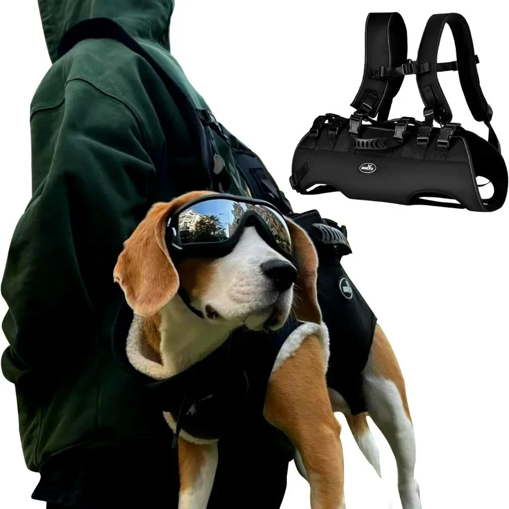 Wakytu Dog Lift Harness Sling/backpack Carrier for Dogs